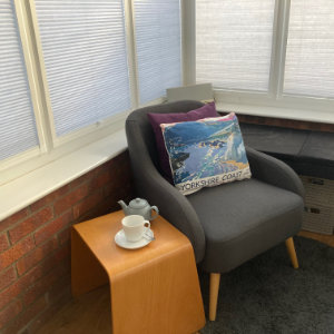 Chair and coffee table